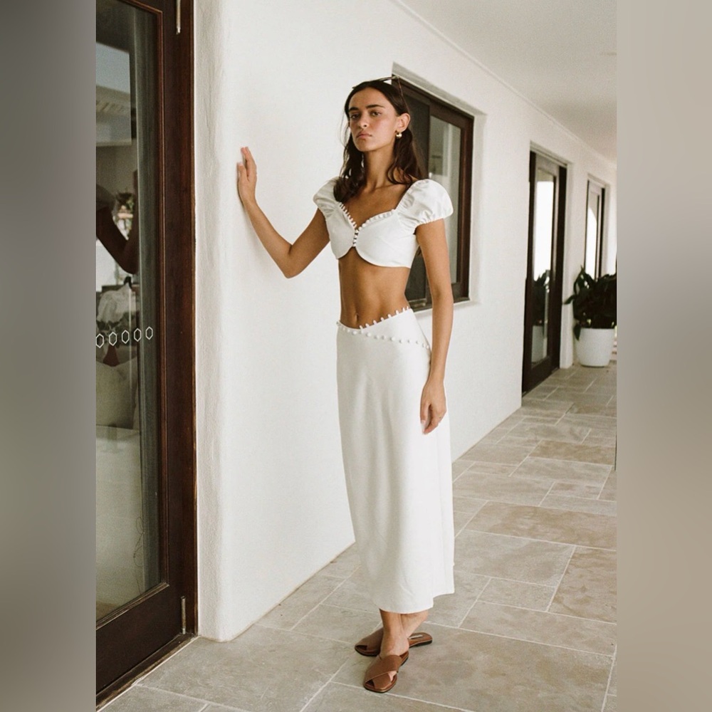 Sabo Cato Button & Skirt Set in size S - New W tags